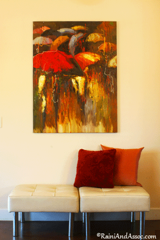 home staging, decor, interior/exterior design by RainiAndAssoc.com - HSR certified professional